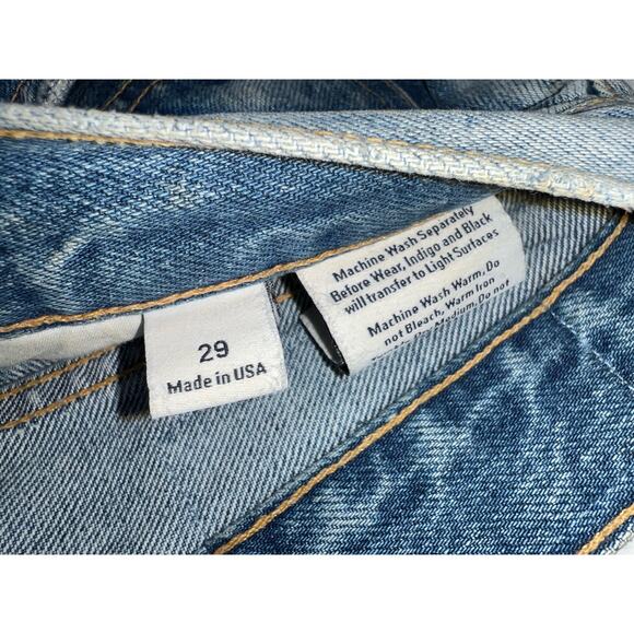 PSWL PROENZA SCHOULER Rigid Cuffed Stovepipe Jeans - size 29 - Picture 7 of 12